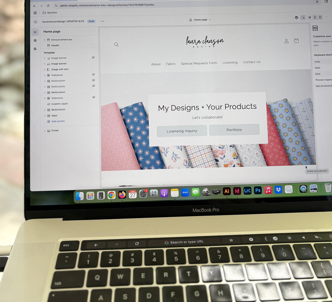 Setting Up My Website