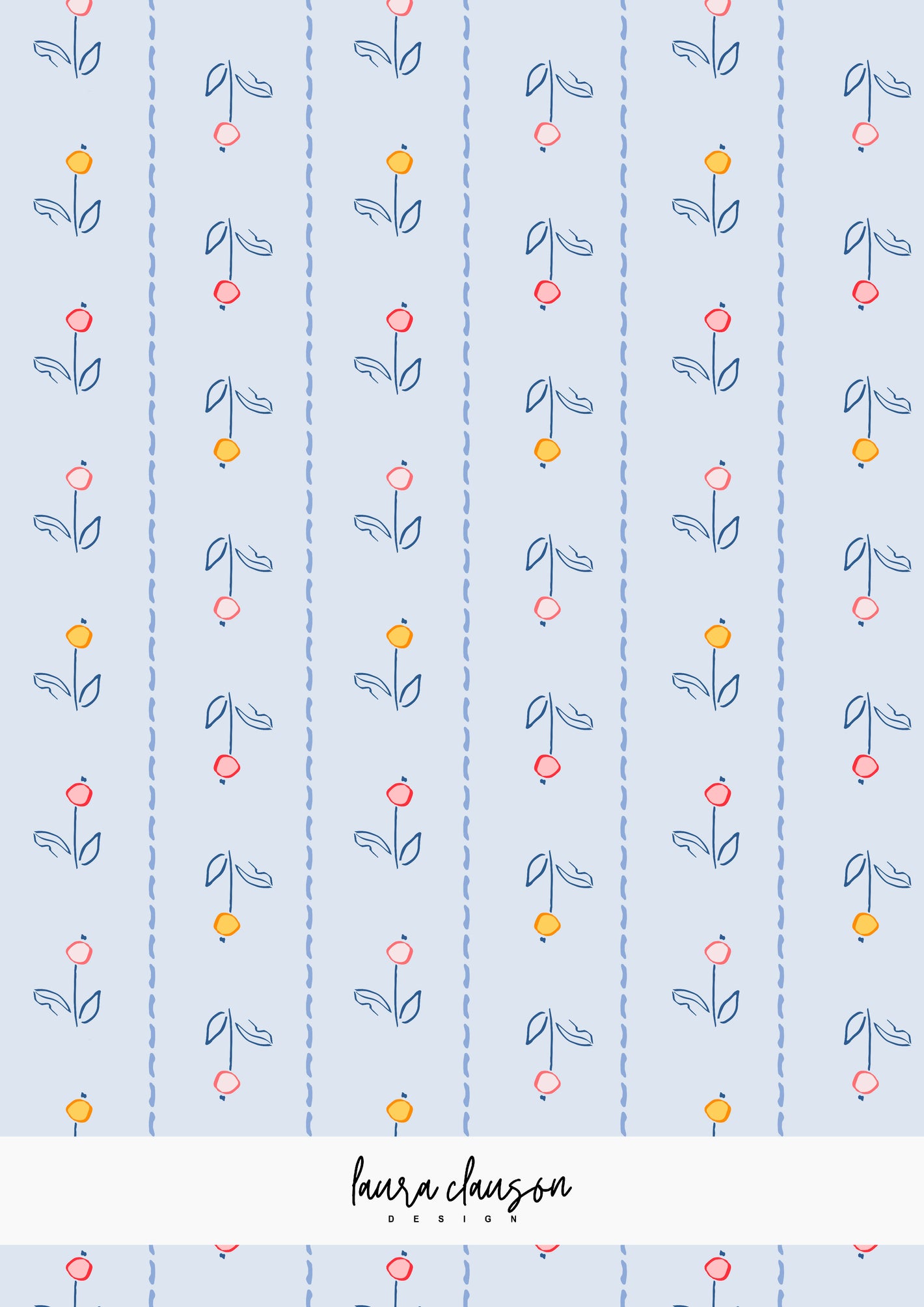 Floral Gatekeeper Collection lauraclausondesign