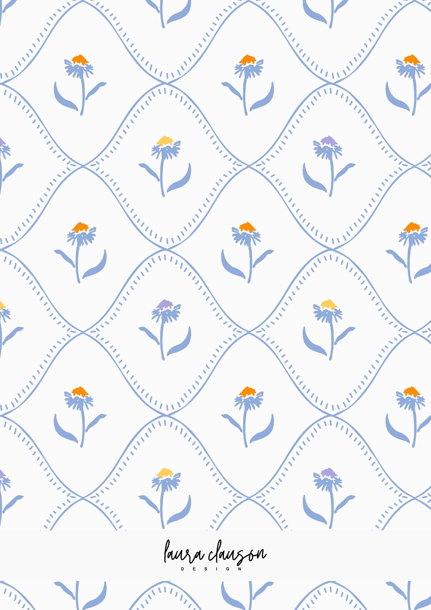 Floral Gatekeeper Collection lauraclausondesign